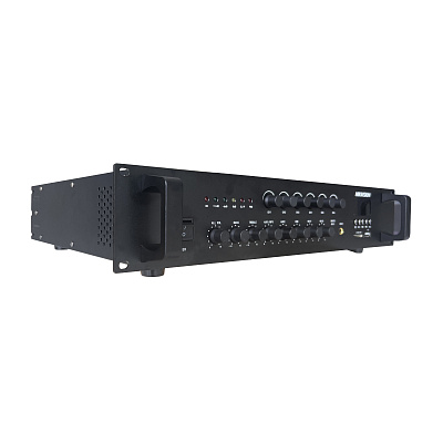 картинка Hikvision DS-QAE0A240G1-VB6 Аналоговый усилитель 240 Вт, 6 зон от компании Intant